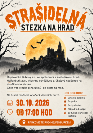 Strašidelná stezka na hrad