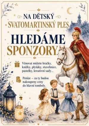 Hledáme sponzory