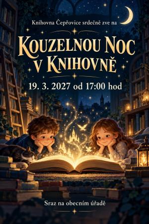 Kouzelná noc v knihovně